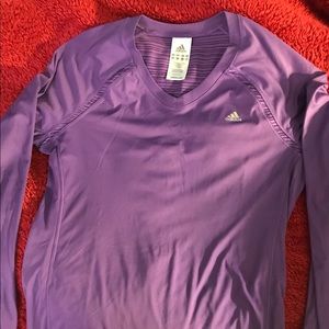 Adidas long sleeve workout shirt.